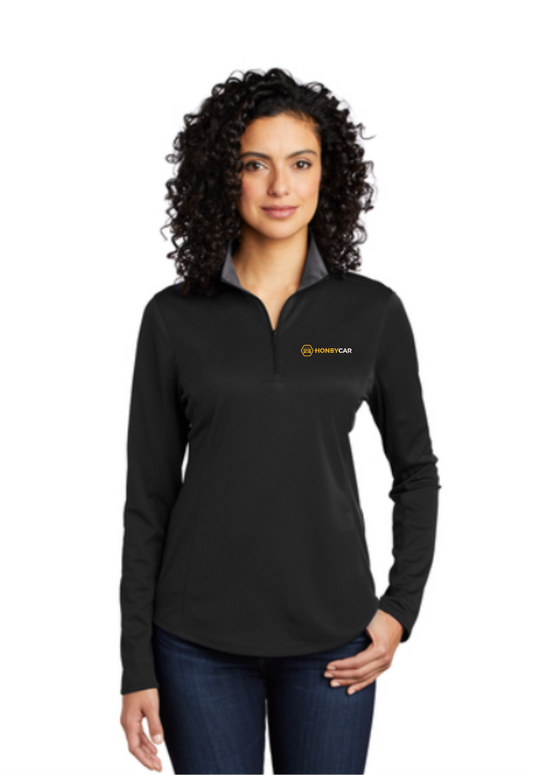 Womens Quarter Zip Pullover